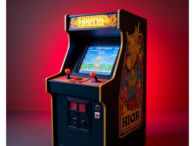 레트로 아케이드 캐비닛